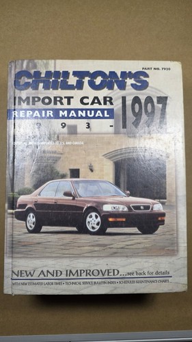 1993 1997 chilton - 1993-1997, chilton's