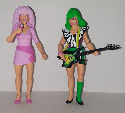 Custom jem pizzazz figures - pizzazz,