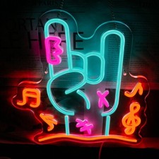 Live Music Neon Sign 13.8"x13"