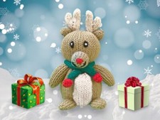 KNITTING PATTERN - Rudolph the