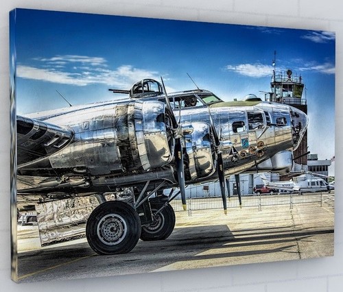 Wwii bomber aircraft canvas - wwii,