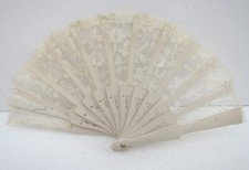 Vintage Small Lace Hand Fan
