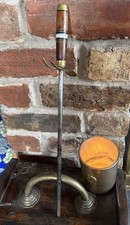 Vintage Fire Poker Brass