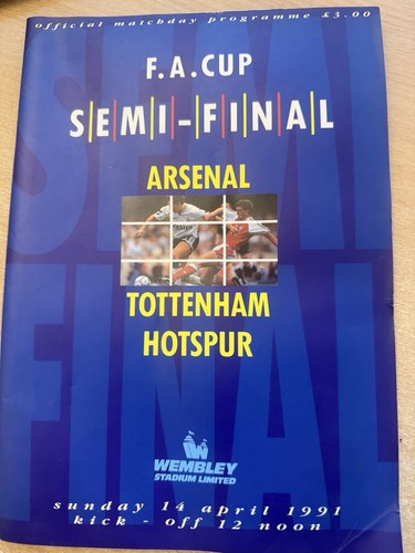 Cup semi final arsenal v - cup, semi-final