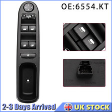 For Peugeot 307 CC SW 307CC 307SW 00-09 Power Window-Switch Driver Front 6554.Kt