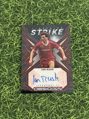 Ian rush auto panini - ian, /99