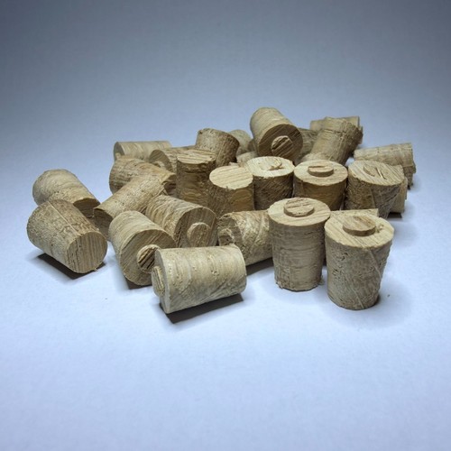 8mm european oak cross - 8mm,