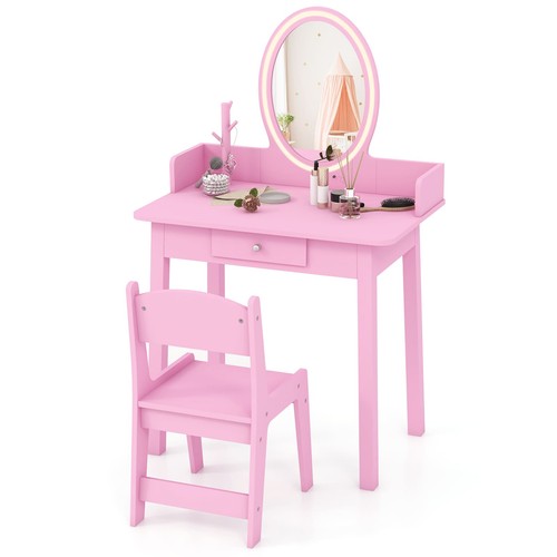 Lighted vanity set - lighted, for