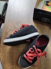 Heeleys 2X Fresh Black And Red Uk Size 13 Children Good Condition