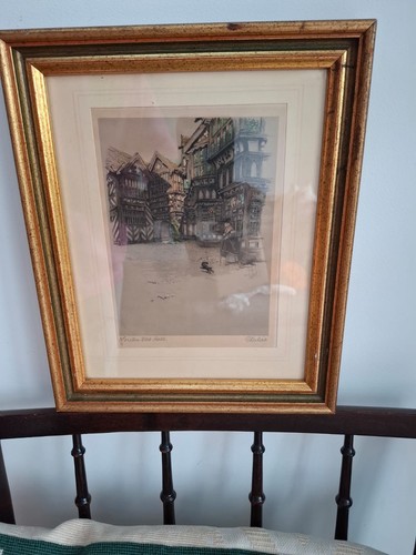 Vintage morton old hall - morton,