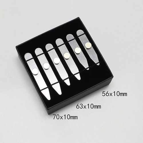 6pcs stainless steel metal - stainless,
