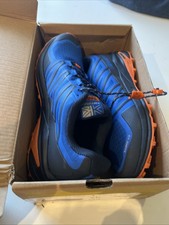 Karrimor Sabre 3 Blue/Orange Trail Running Trainers UK Size 5.5
