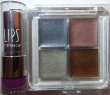 2x LOT TopShop MakeUp Italy Straight Ace Lipstick 3.5g +Creme Eyeshadow Blend 8g