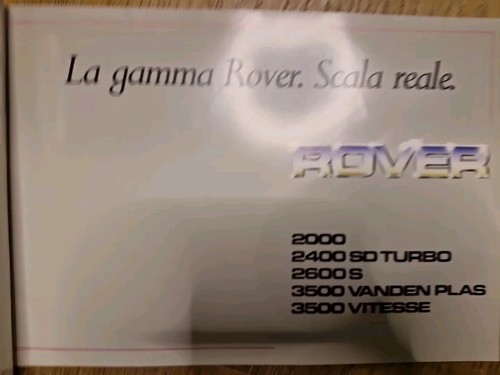 Rover 2000 2400 - 2600, s