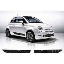 Fiat 500 side racing stripes