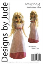 Regency Dress Pattern for 46cm