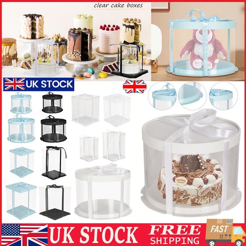 Large clear pvc - gift, boxes