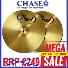 Pearl Cymbal Pair 14 Inch Hi