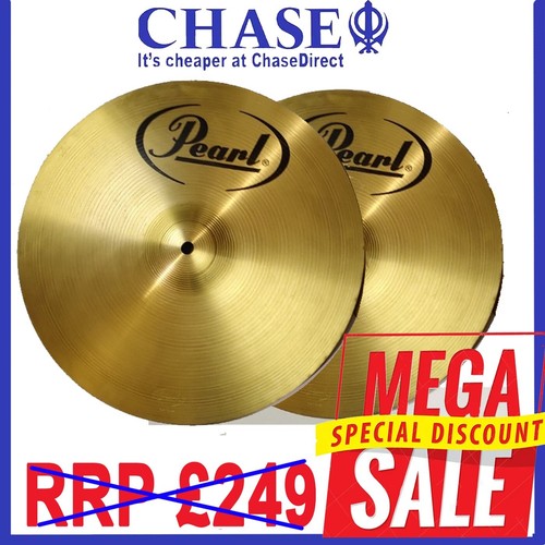 Pearl cymbal pair inch - pearl,