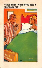 SAPPHIRE  COMIC POSTCARD NO 52