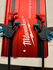 Milwaukee track Saw FSN guide rail clamp feet - (PK2) to fit Wolfcraft clamp