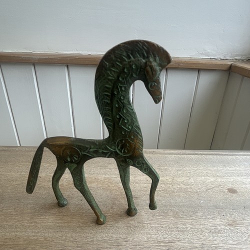 Vintage brass verdigris - brass,