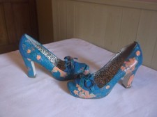 Irregular Choice Blue Floral