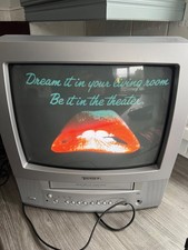 Toshiba Combi VHS Video CRT