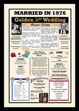 ⭐  50th Golden Wedding