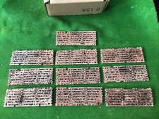 1/35 scale 10 X Crib Style / Timber Type  walls Painted Military Diorama VGT11