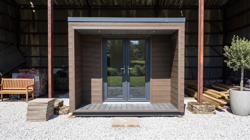 Composite glamping pod with - glamping,
