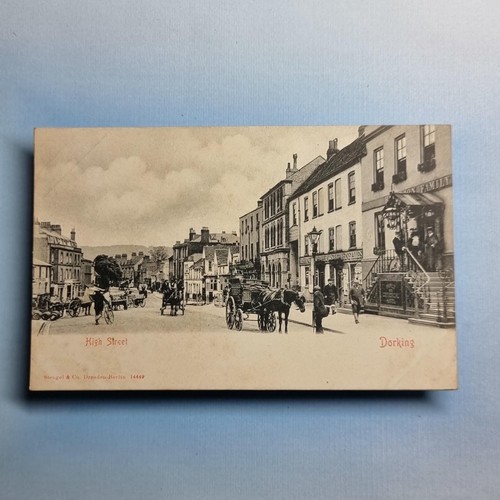 Dorking postcard c1910 surrey - dorking,