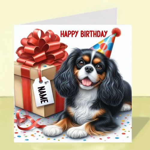 Personalised cavalier king - personalised,