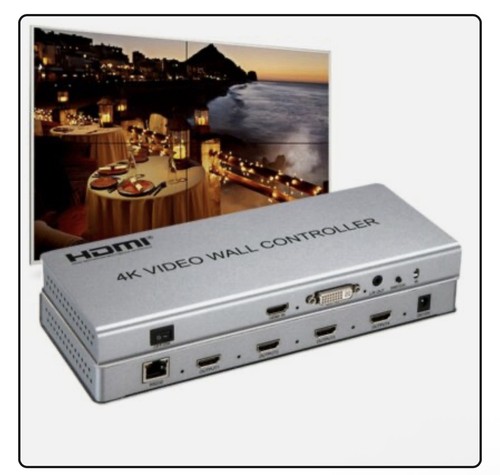 2x2 hdmi video wall - 4k,