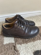 Mens Clarks 'Nature Three' Leather Casual Lace Up Shoes - G & H Fittings