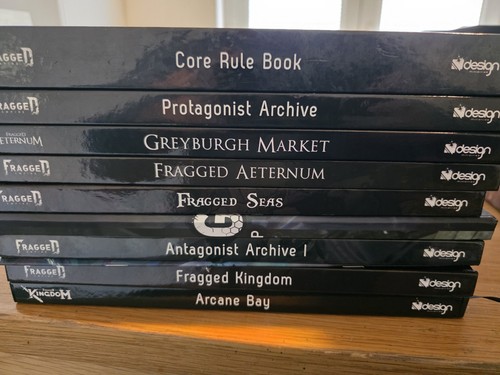 Fragged empire rpg large books - fragged,