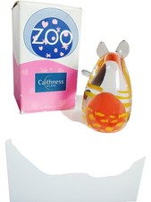 Caithness Glass Whiskers the Cat Paperweight Handcrafted Decorative Boxed