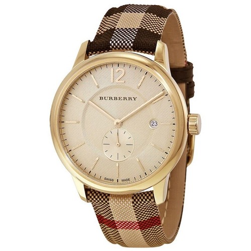Burberry men watch fabric - watch,