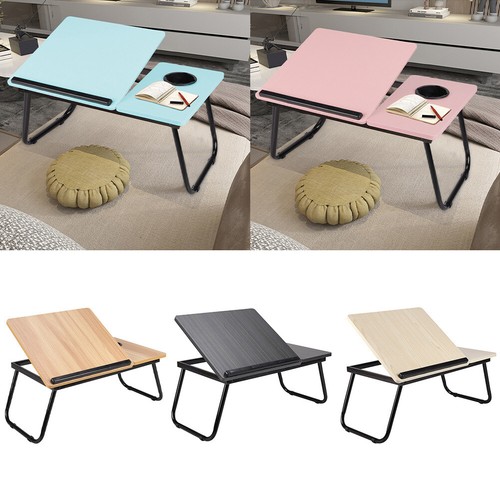 Folding laptop table bed tray - folding,