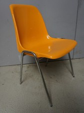 Drabert Design Vintage Stacking Chair Chair Orange Pop Panton 80s (F025-534)