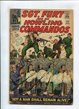 SGT FURY #28 (4.0) *FISHERMAN