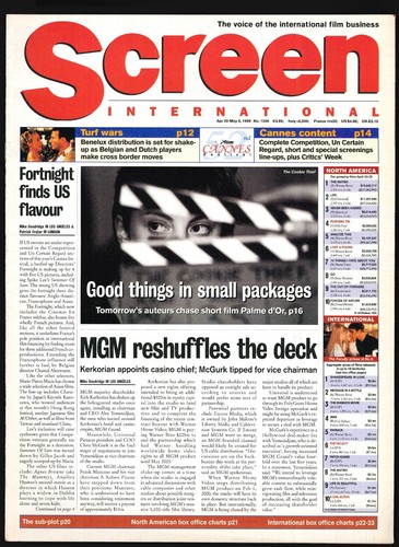 Screen international magazine - screen,