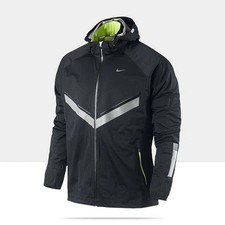 Nike Men's Vapor 5 World Record Running Jacket L Black And Volt 
