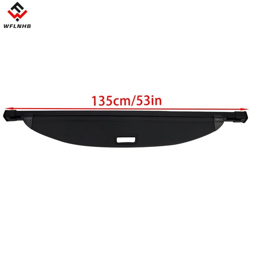 Parcel shelf black boot - black,