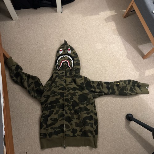 Bape shark ponr hoodie - shark,