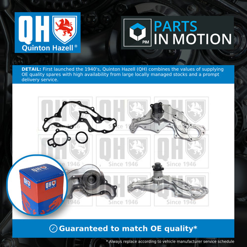 Water pump fits - water, ford