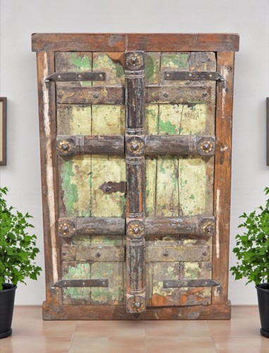 Antique wooden wall - wall, décor