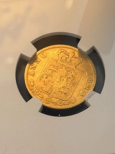 Rare ngc graded 1824 george - rare,