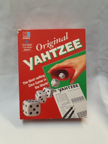 Vintage 1997 original yahtzee - vintage,