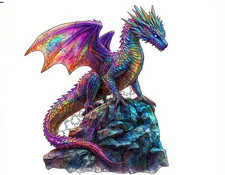 Dragon Wooden Jigsaw Puzzle -